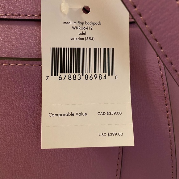 Kate Spade Pink Backpack - Picture 4 of 9